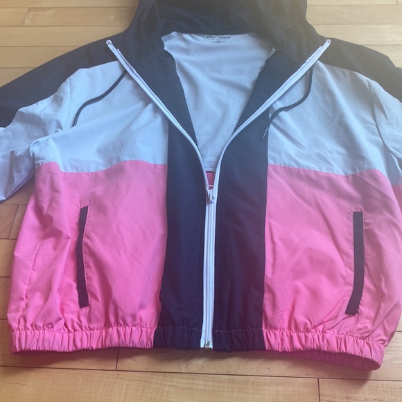 Betsey Johnson Performance Colorblocked Wind Breaker - Picture 4 of 10